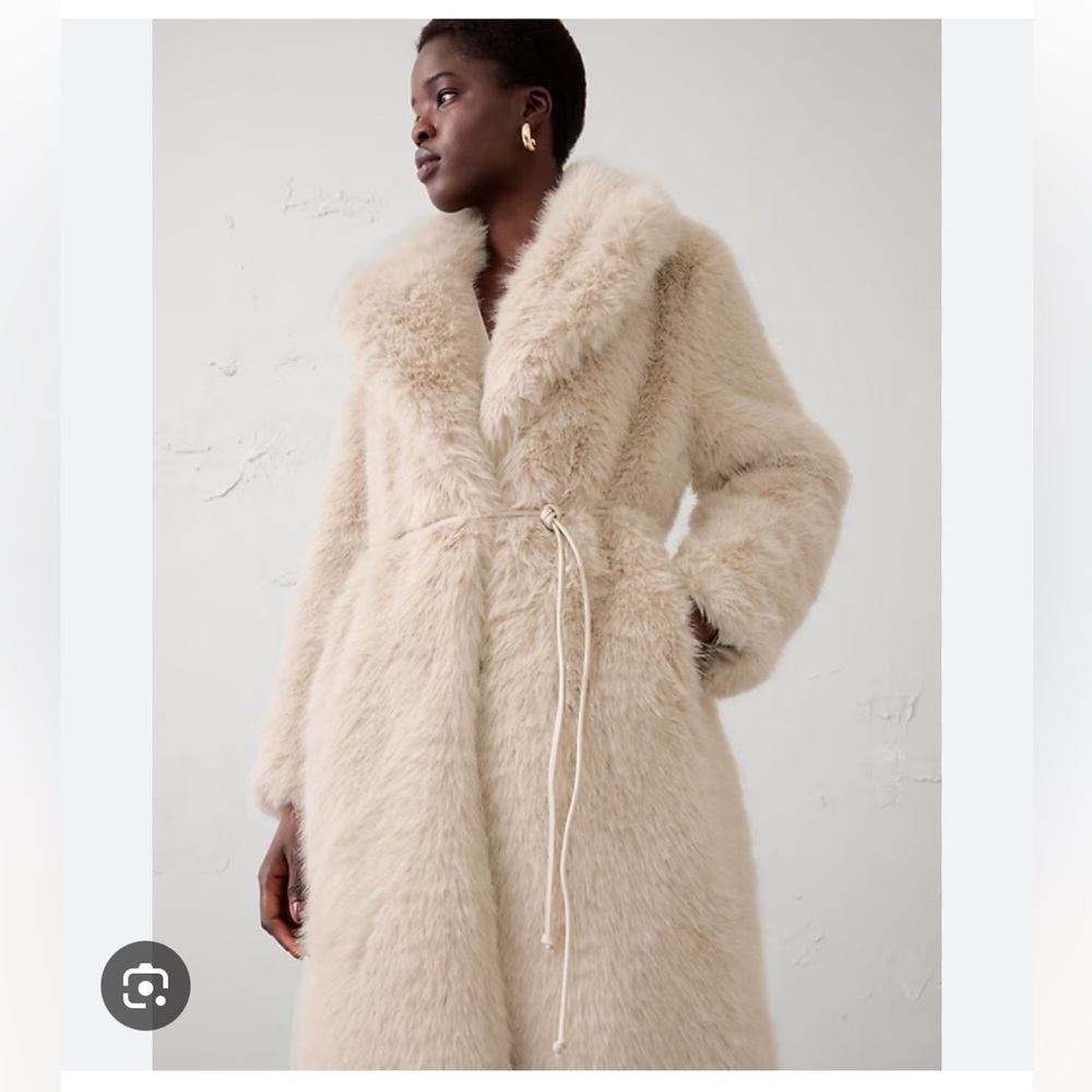 Faux Fur Long Coat
